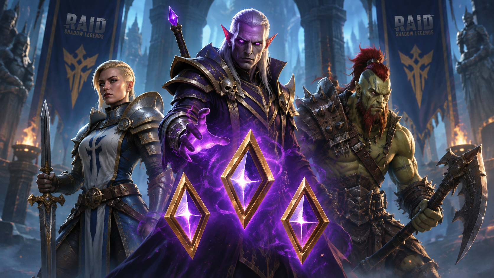 RAID: Shadow Legends promotional artwork