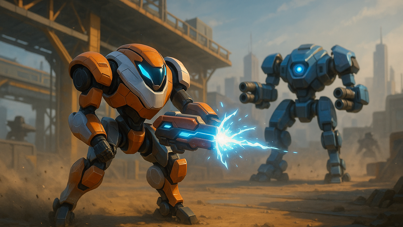 Mech Arena promotional artwork