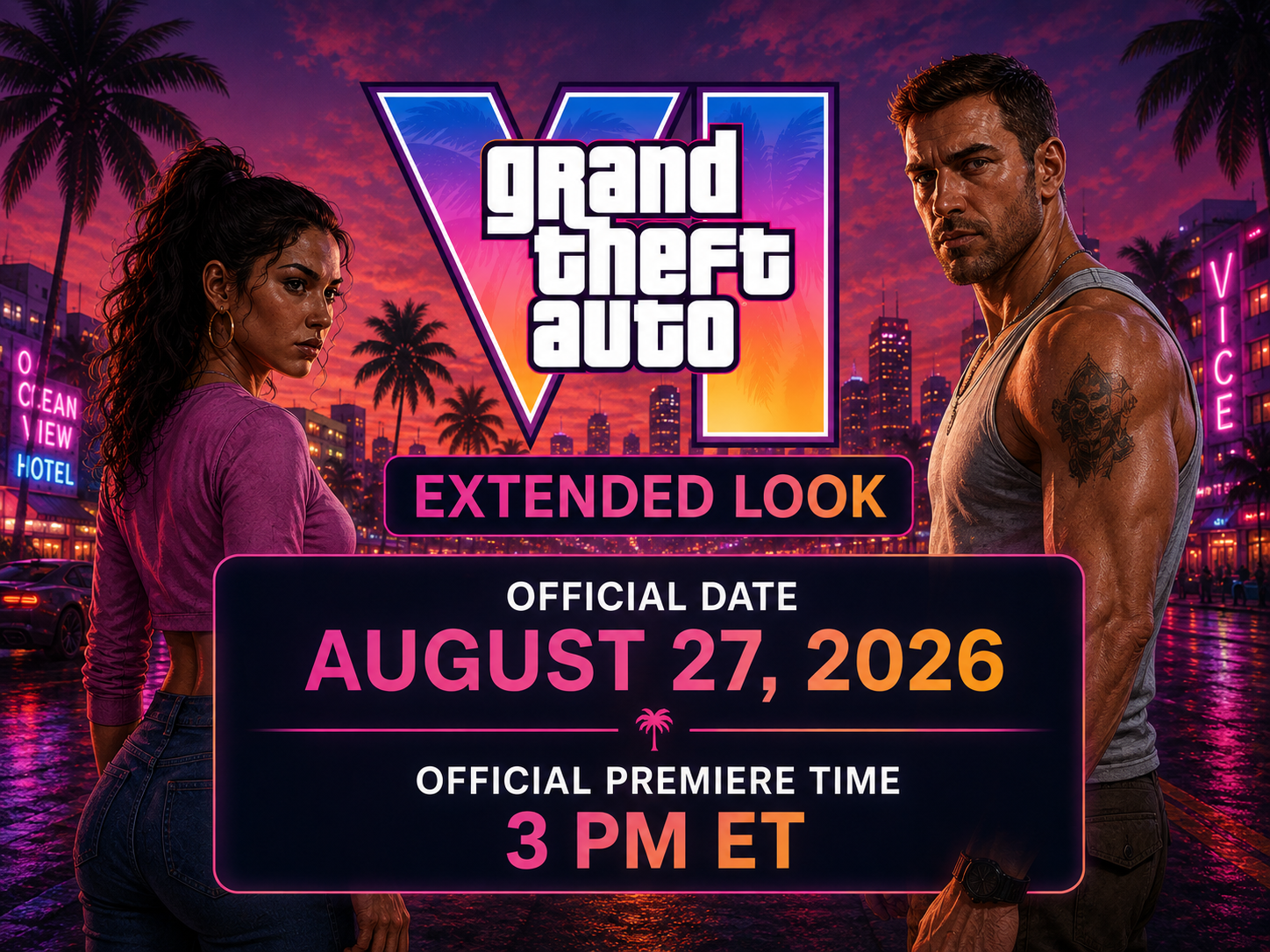 Grand Theft Auto VI event timeline card.